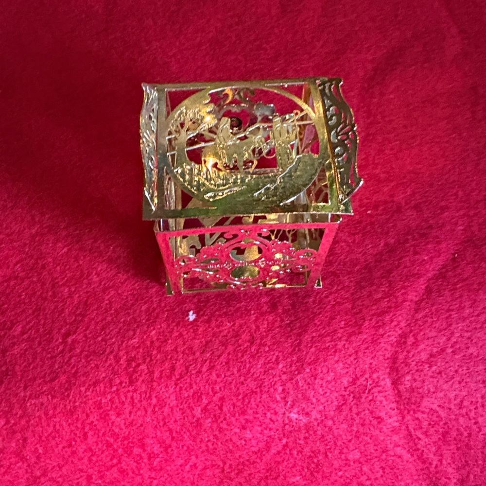 Reed & Barton Gold Holiday Ornament